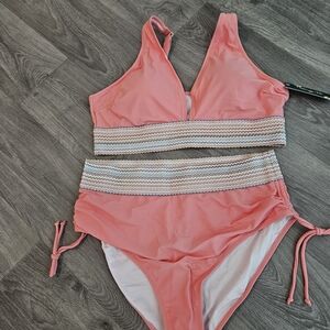Coral Bikini Set